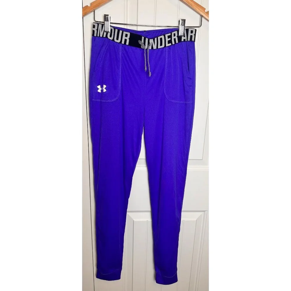 Under Armour Heatgear Purple Running Sports Youth Size Youth Large